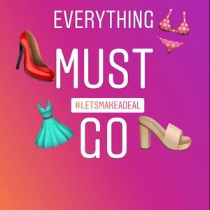 EVERYTHING MUST GO SALE!!